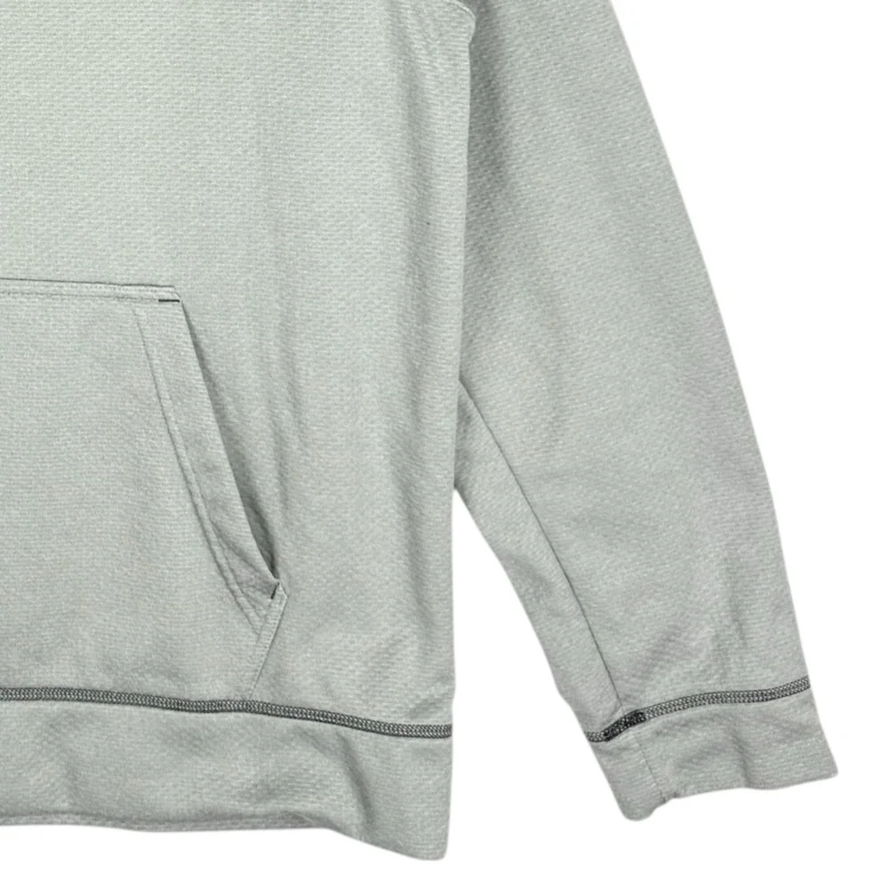 Under Armour Men's Pullover Loose Fit Gray Hoodie Sweatshirt Size L Drawstring